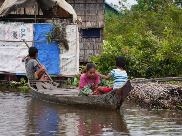 Mechrey Floating Village, Siem Reap, Cambodia