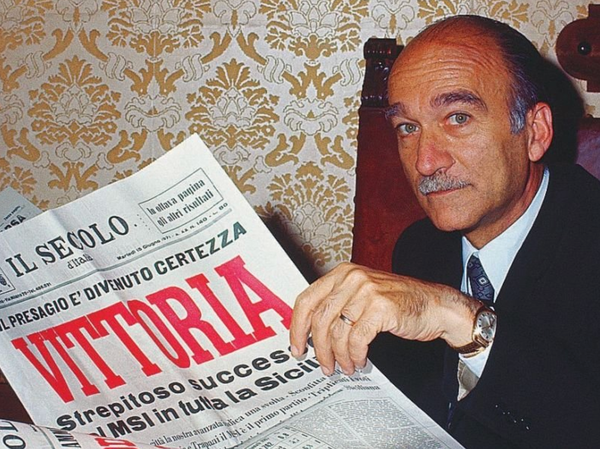 Giorgio Almirante, l'ultimo avversario