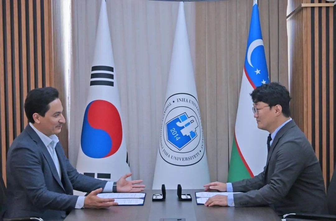 코드프레소와 타슈켄트 인하대학교와 공식 MOU 현장