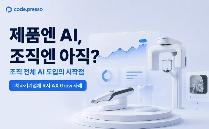 제품엔 AI, 조직엔 아직? 조직 전체 AI 도입의 시작점: 치과기기업체 R사 AX Grow 사례