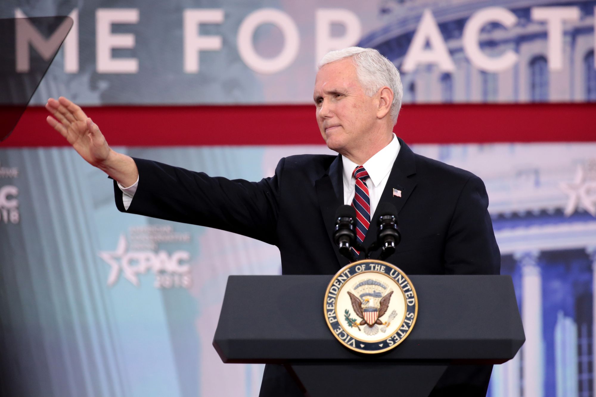 In 2020, Vice President Mike Pence was pressured into objecting to the election. Photo: Gage Skidmore