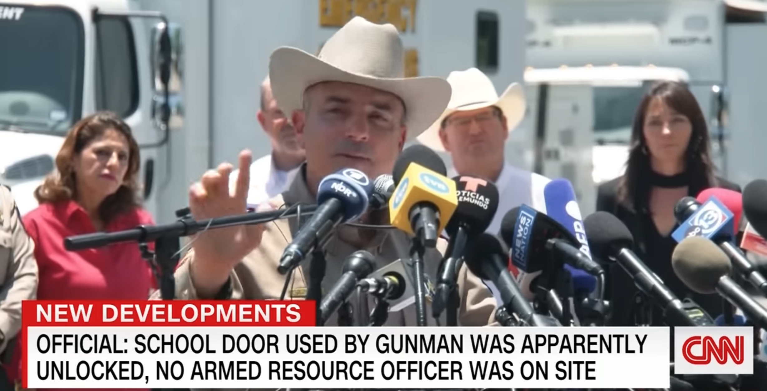 The Uvalde police response.