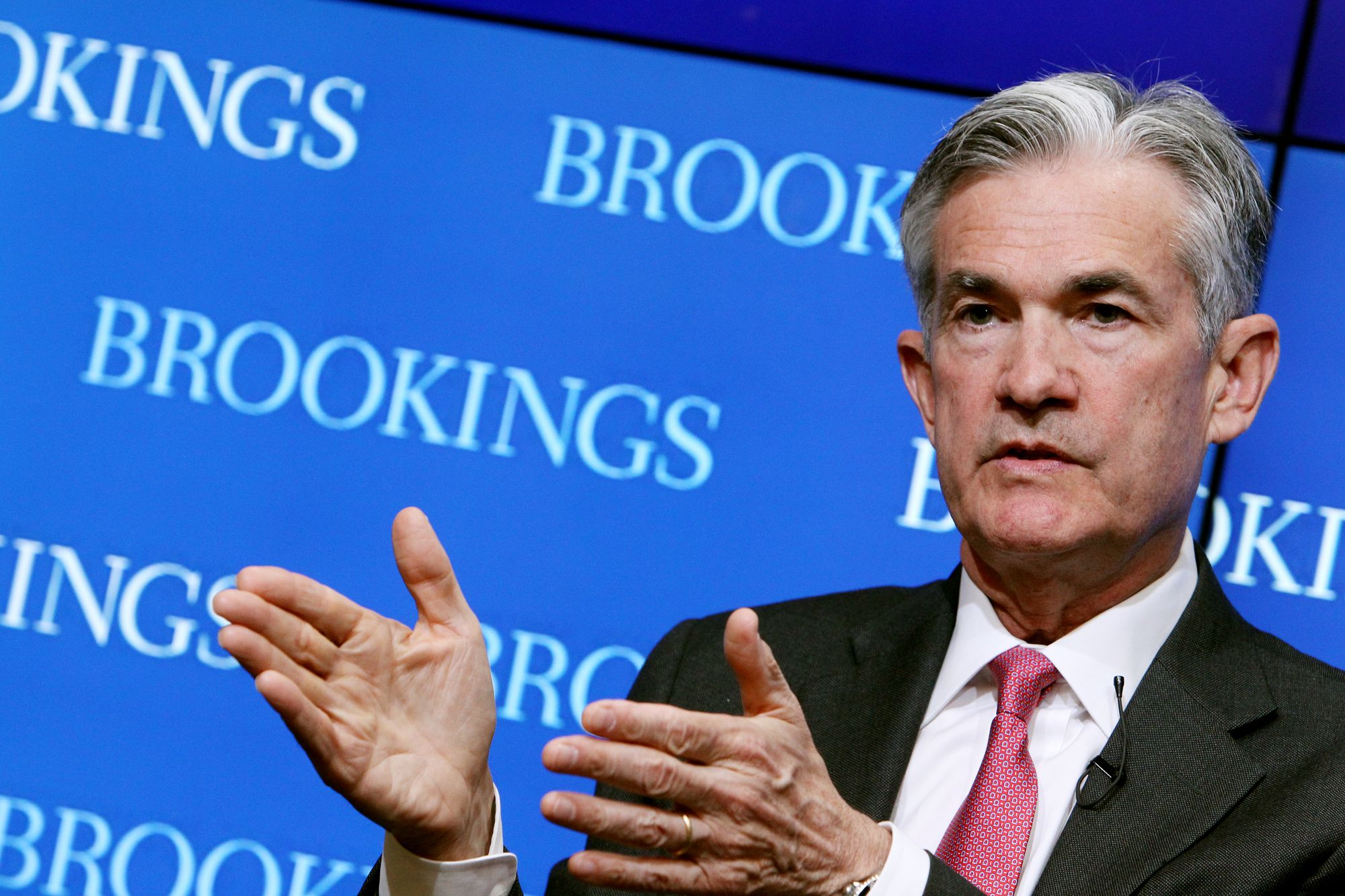 Fed Chairman Jerome Powell. Photo by Sharon Farmer
