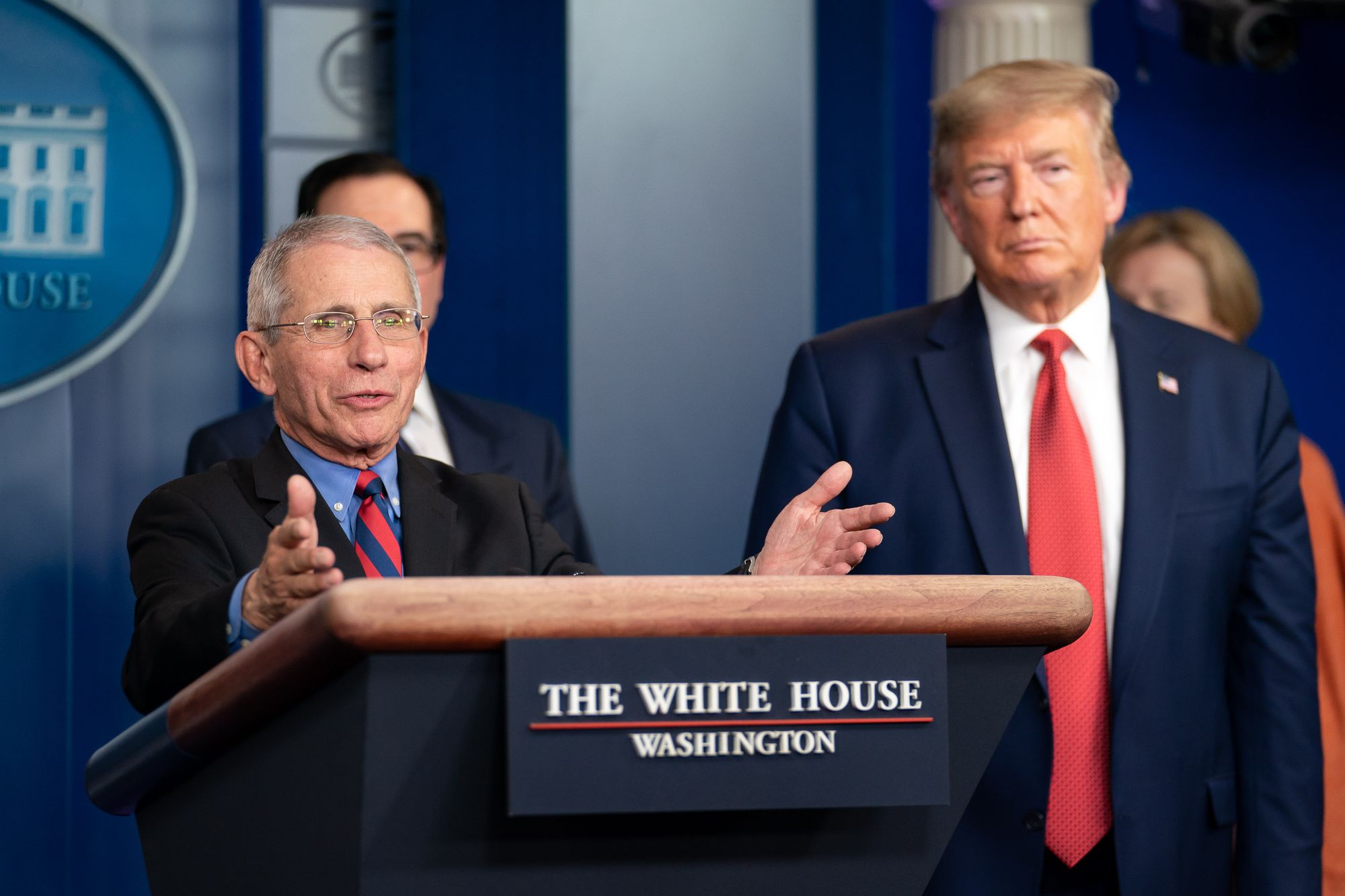 Dr. Fauci retires.