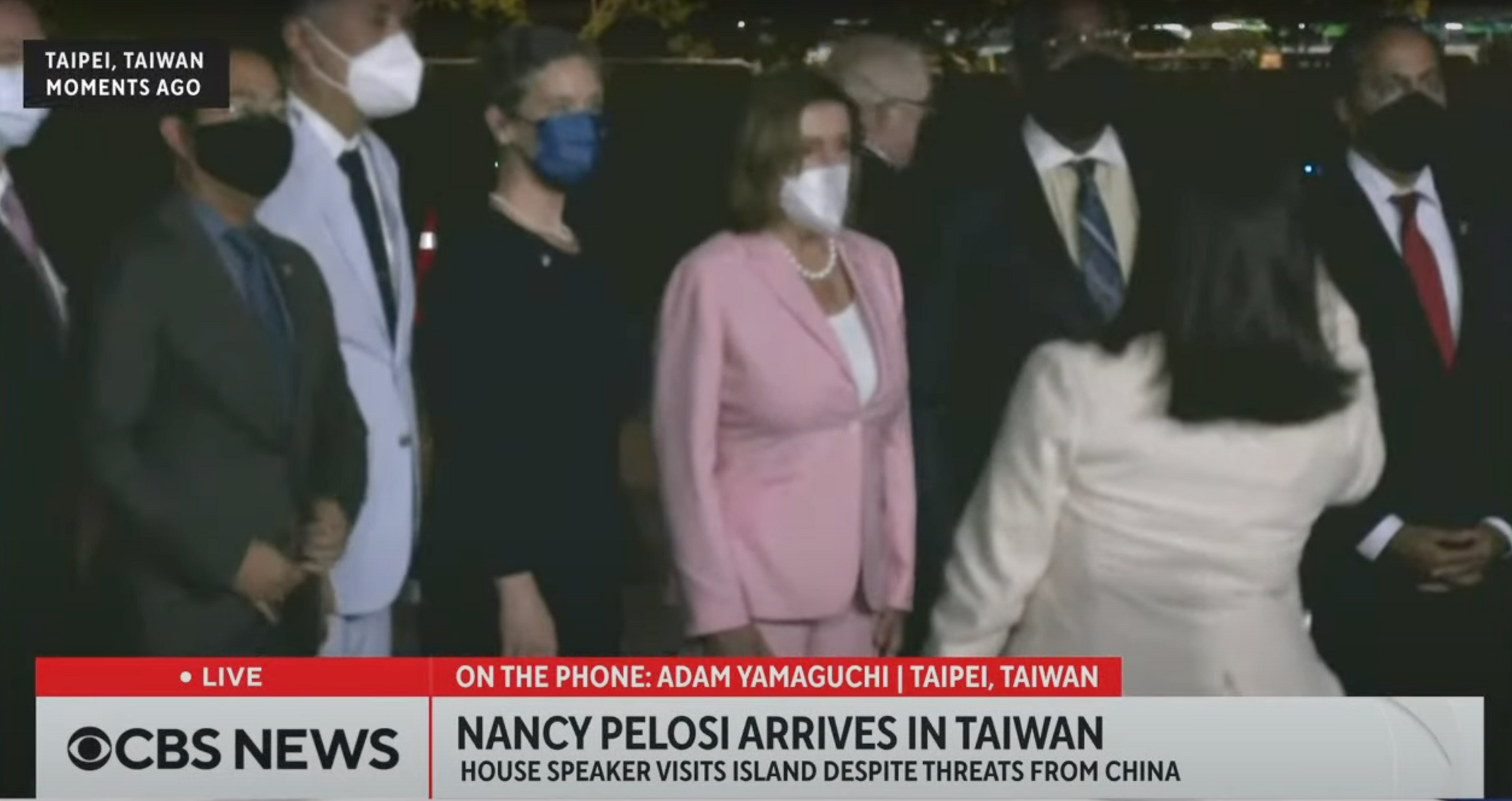 Nancy Pelosi's controversial Taiwan visit.