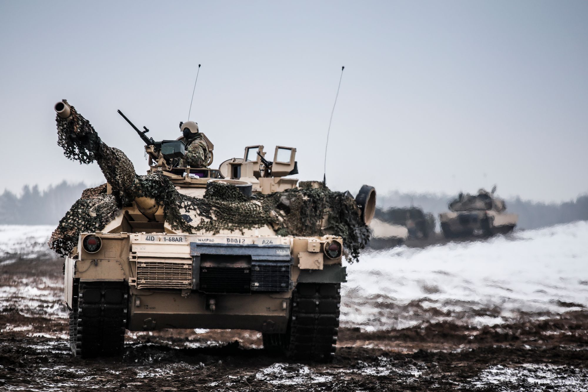 Ukraine gets its tanks.