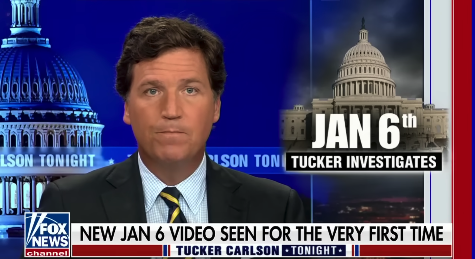 Tucker Carlson releases January 6 footage.