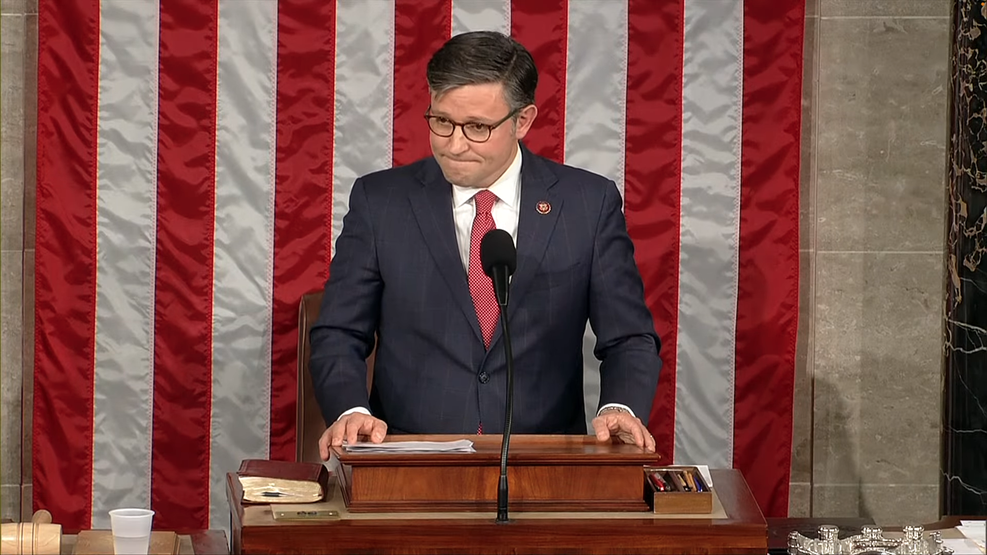 Republicans elect Mike Johnson as Speaker.
