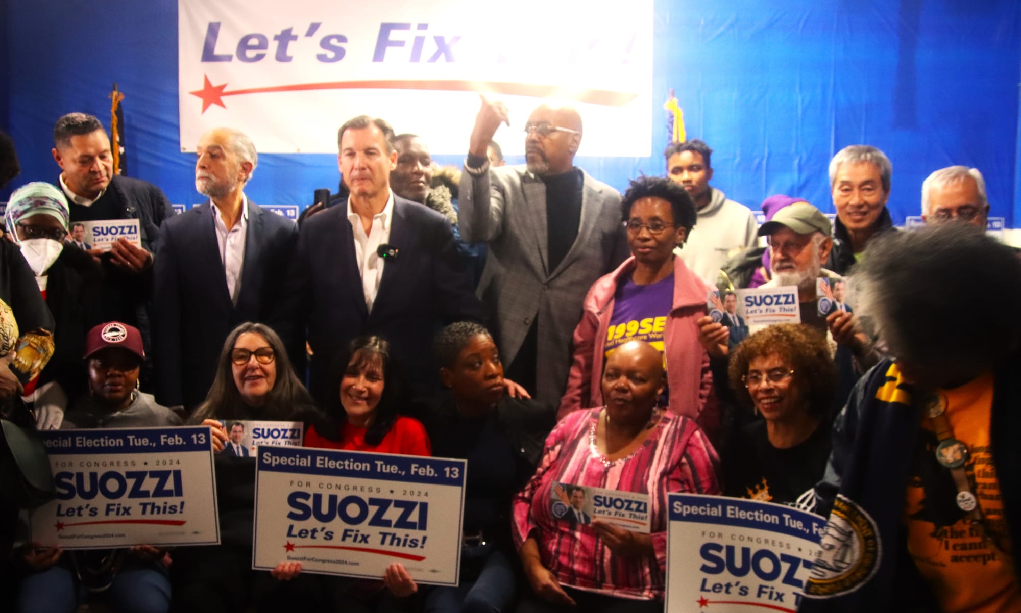 Democrats win New York's 3rd Congressional District.