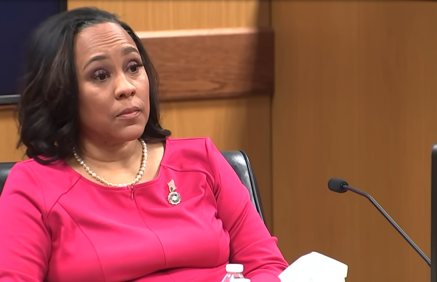 The Fani Willis testimony.