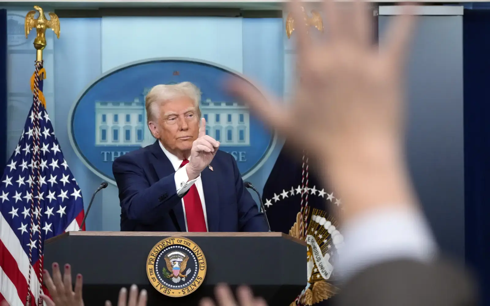 Trump's new tariffs on Canada, Mexico, and China.