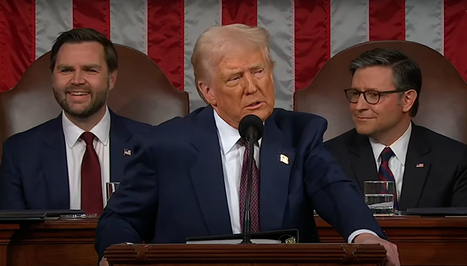 Trump's address to Congress.