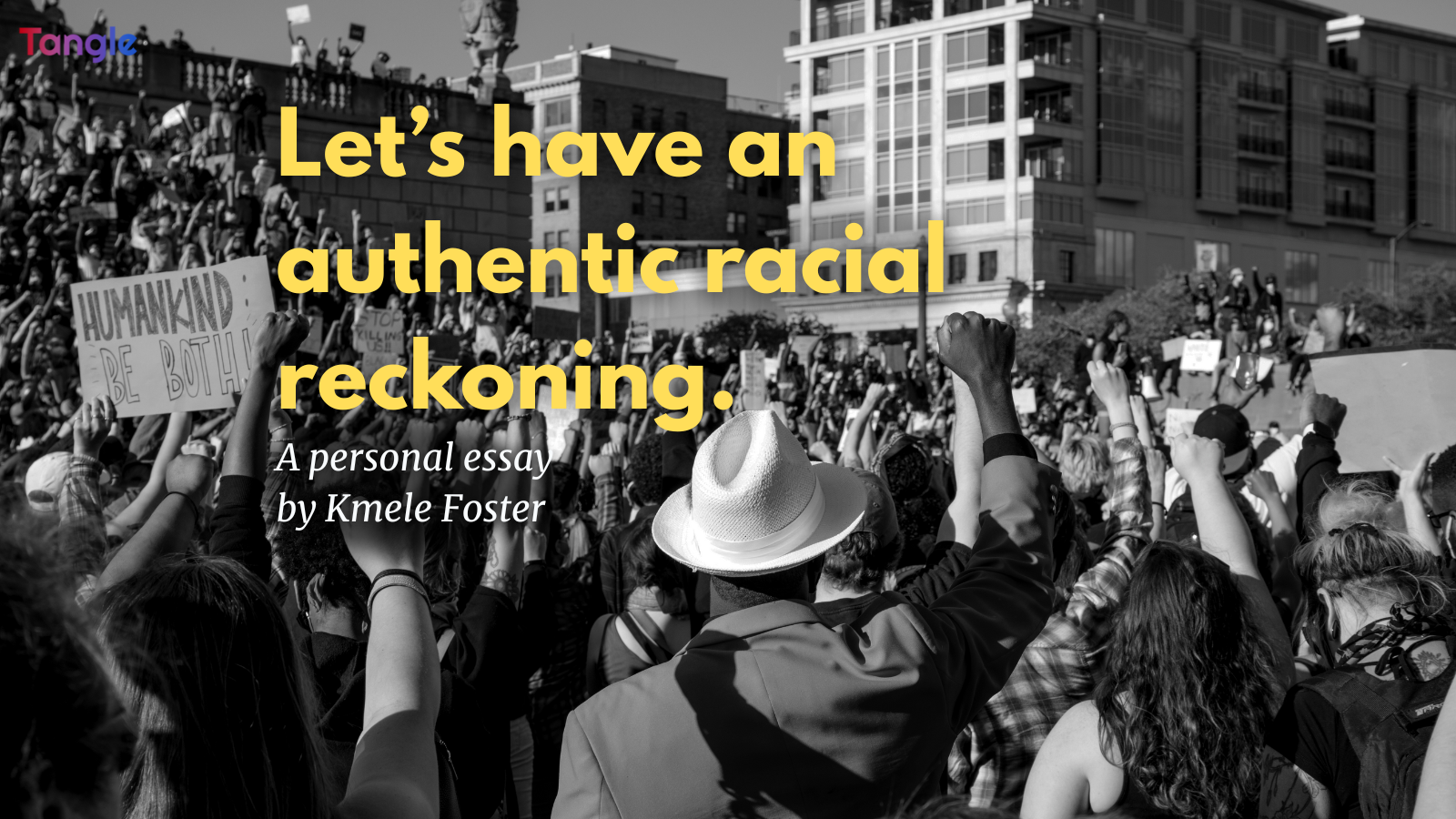 Let's have an authentic racial reckoning.