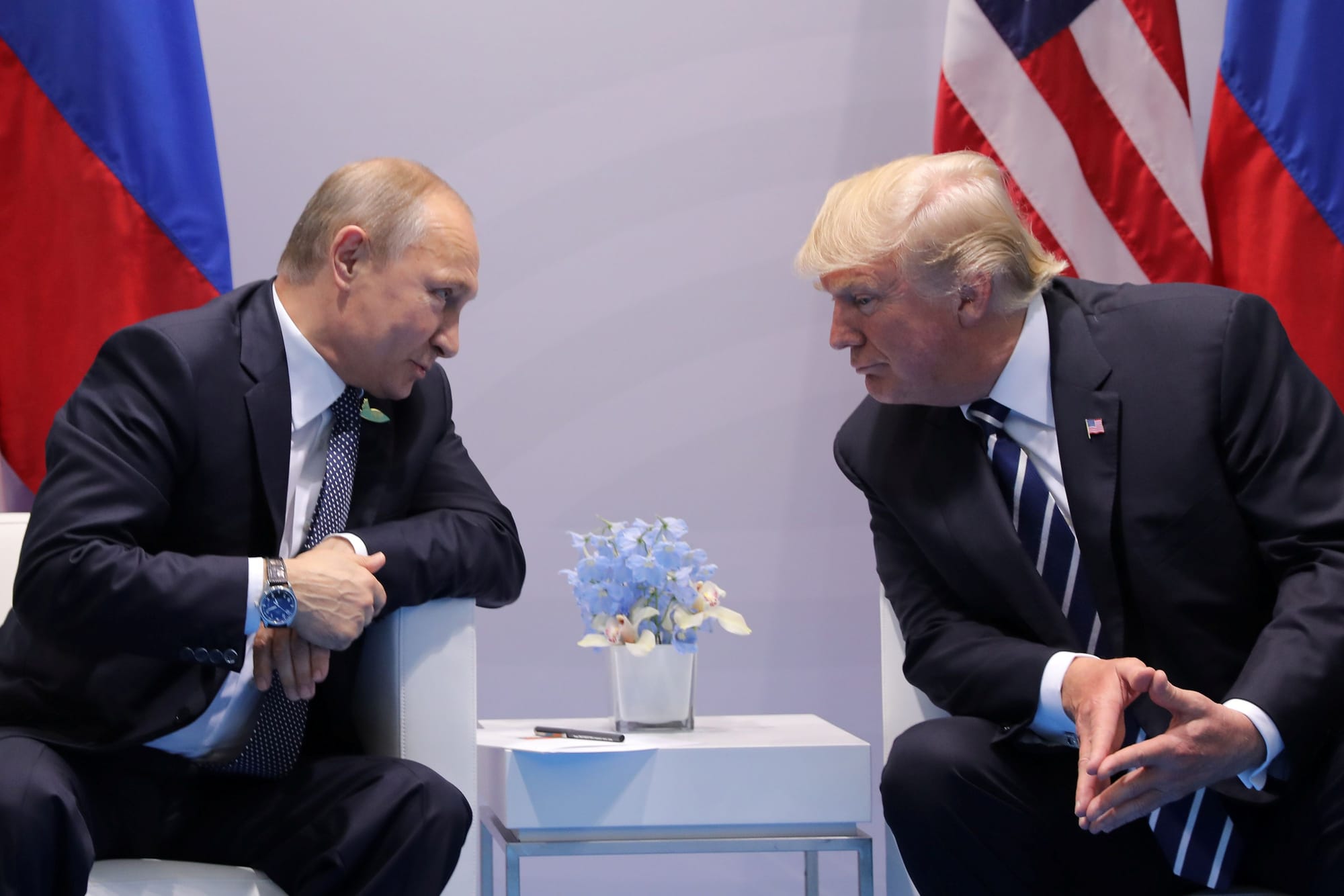 Trump sours on Putin, pivots on Ukraine.