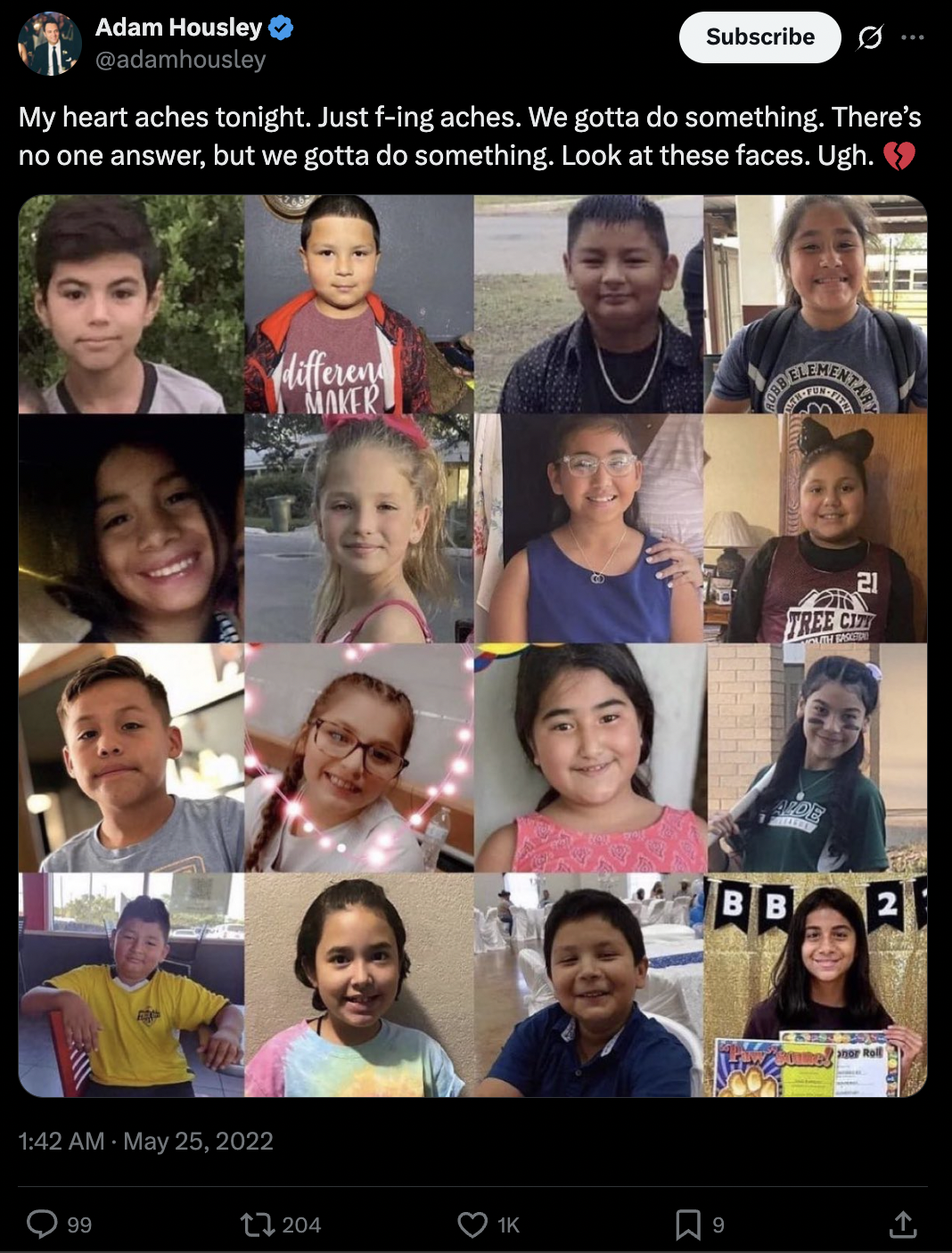 Screenshot, X | @adamhousley