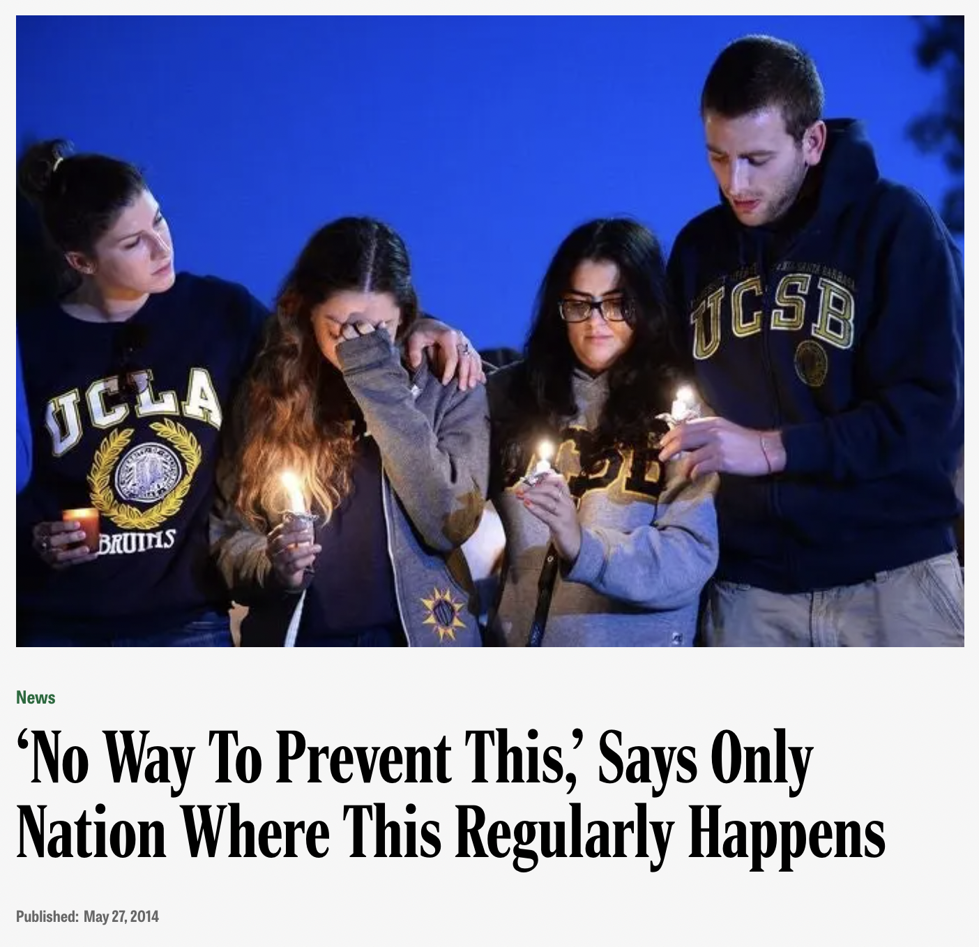 Screenshot, The Onion