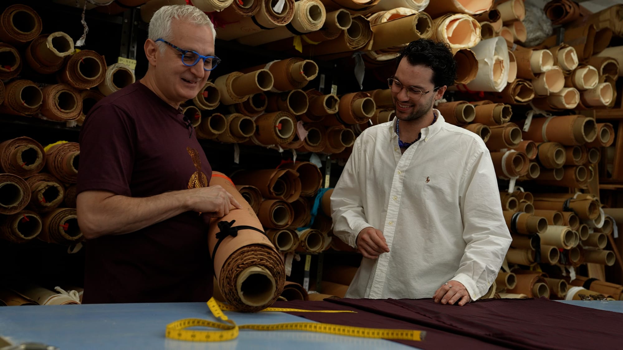 Finding the thread.