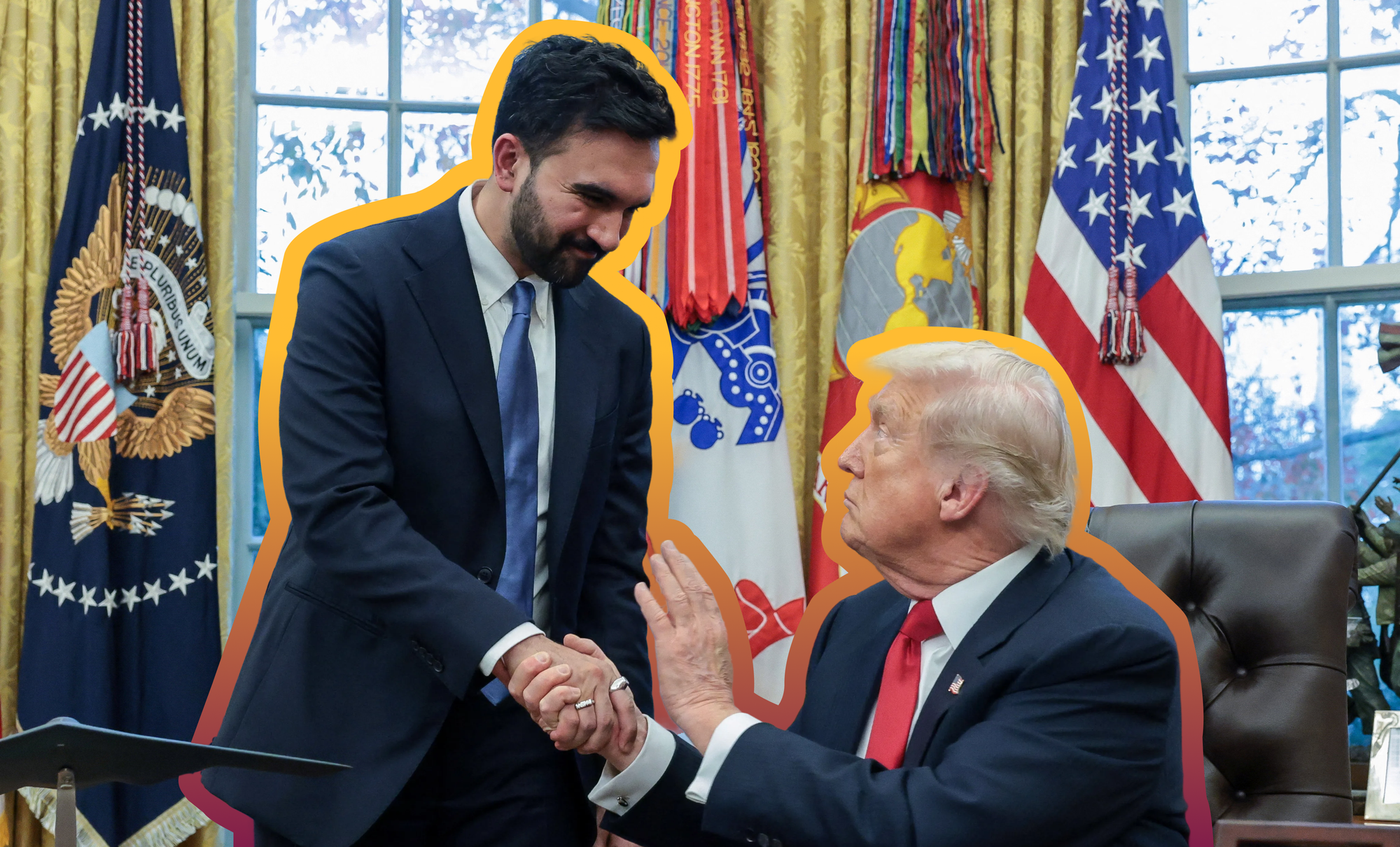 The Trump–Mamdani White House meeting.