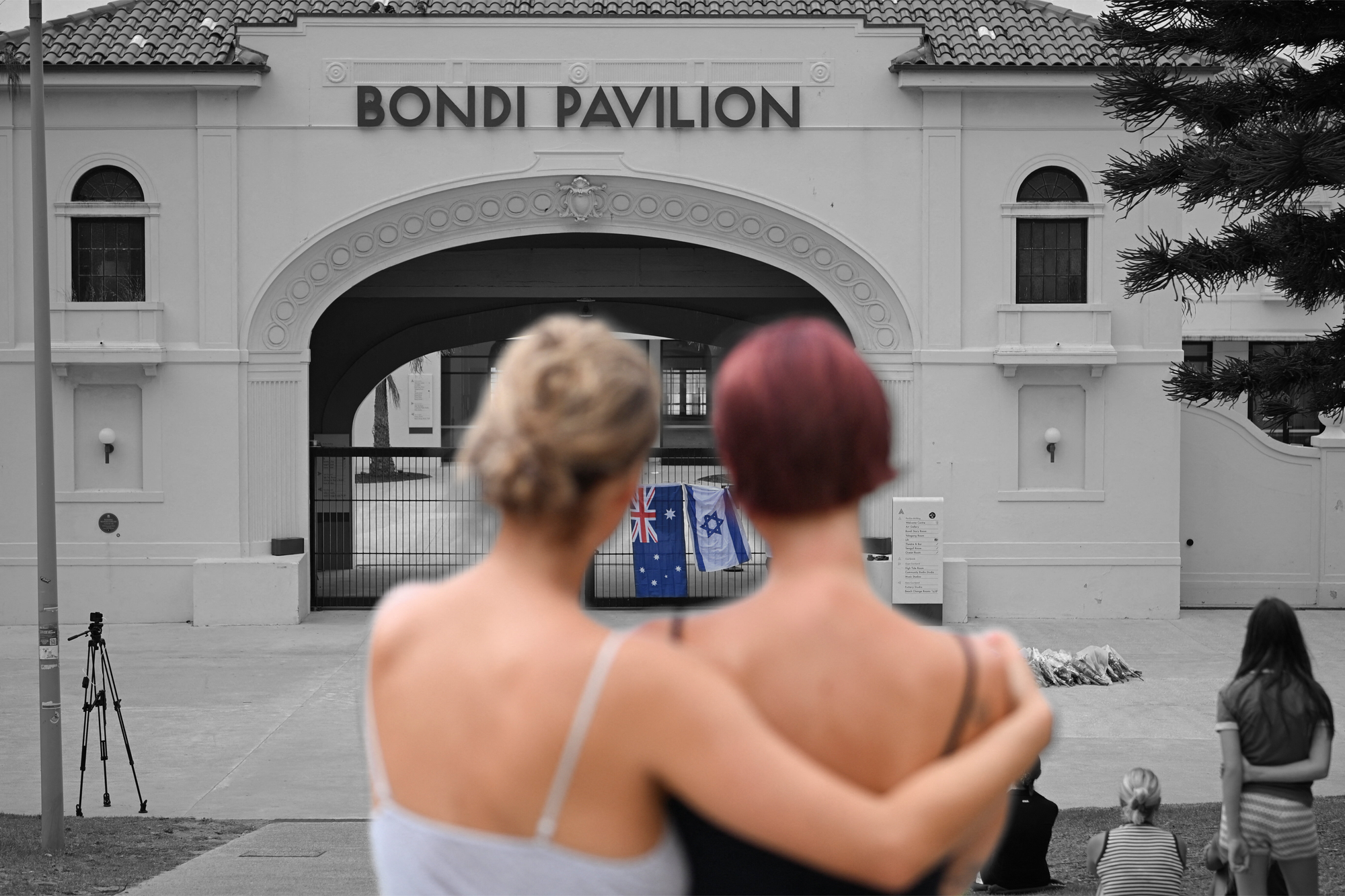The mass shooting in Australia.