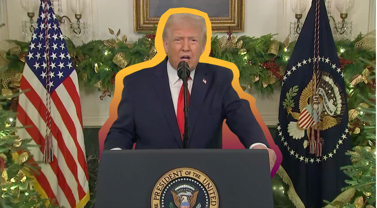 Trump's address to the nation.