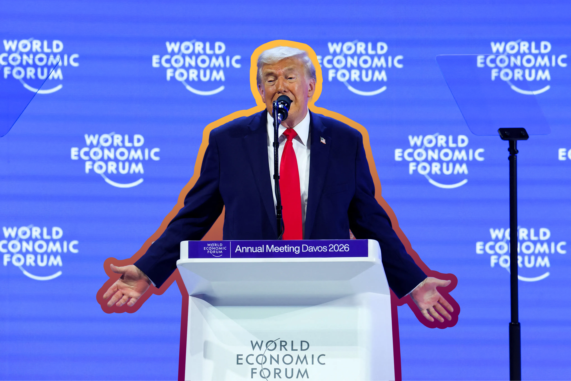 What happened at Davos?