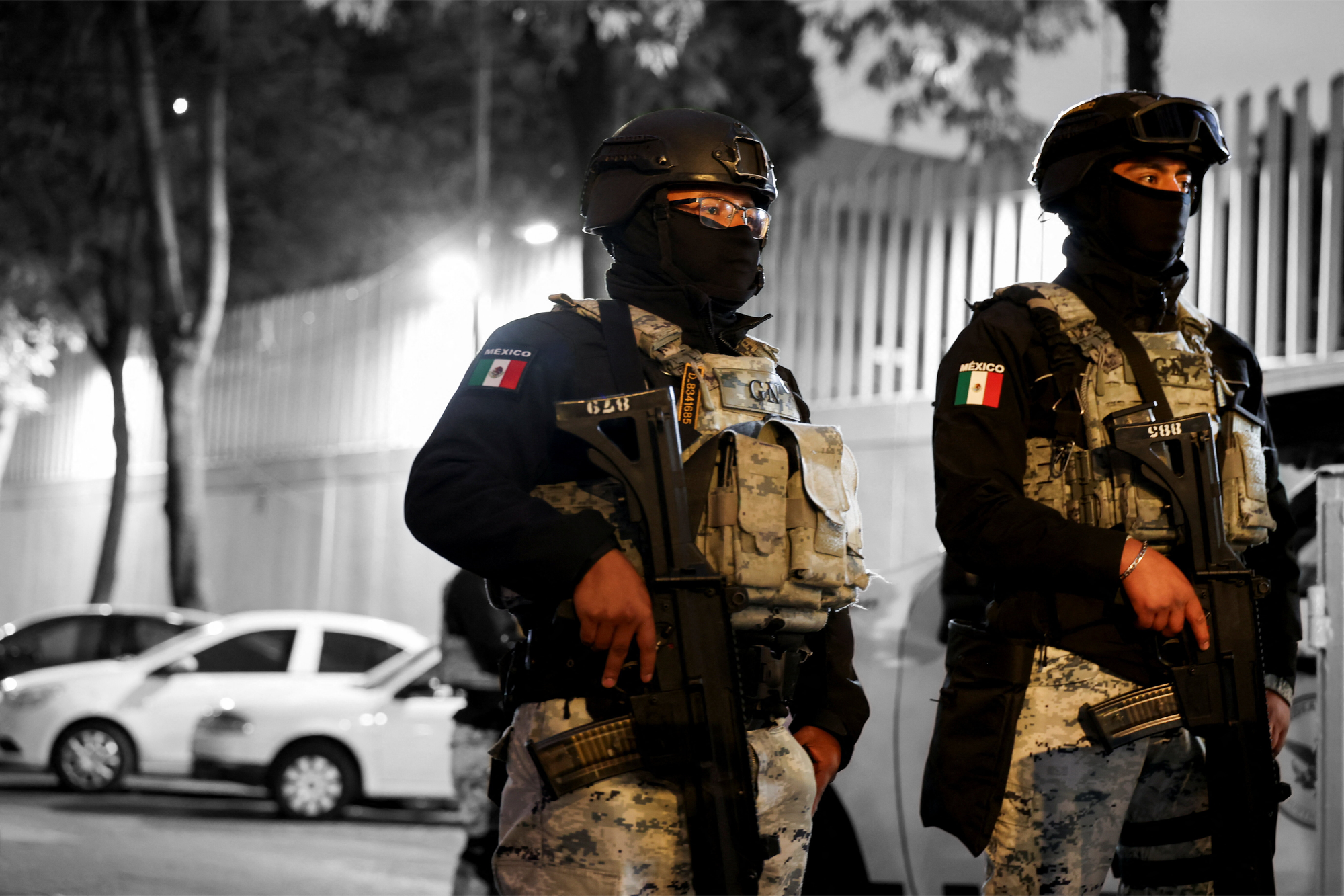 The cartel violence in Mexico.