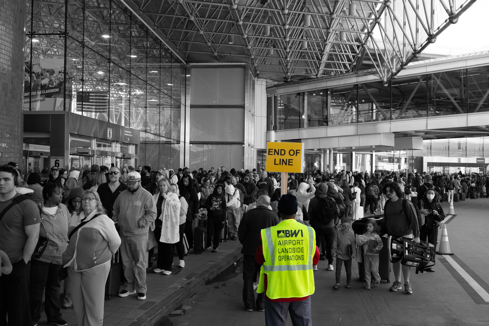 The DHS shutdown continues.