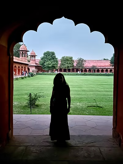 The author in an archway | Image from Jo Madnani