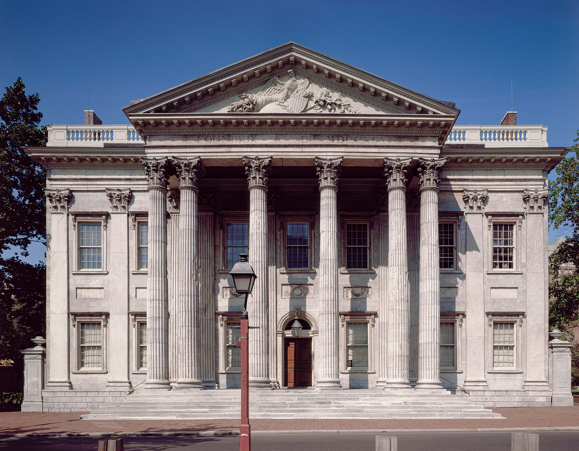 The First Bank of the United States in Philadelphia, Pennsylvania