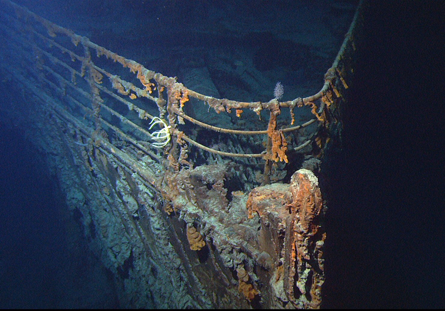 The bow of the Titanic
