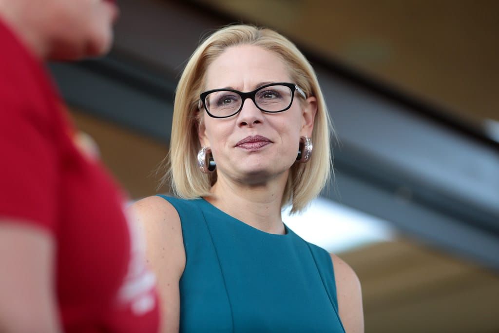 Kyrsten Sinema retires.