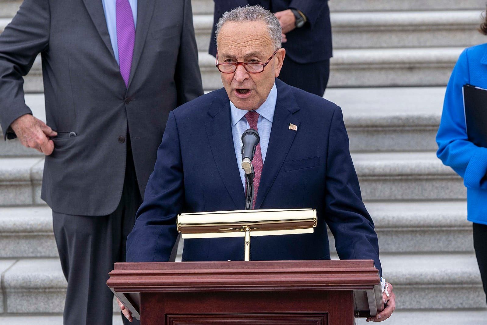 Senate Democratic Leader Chuck Schumer | wikimedia commons