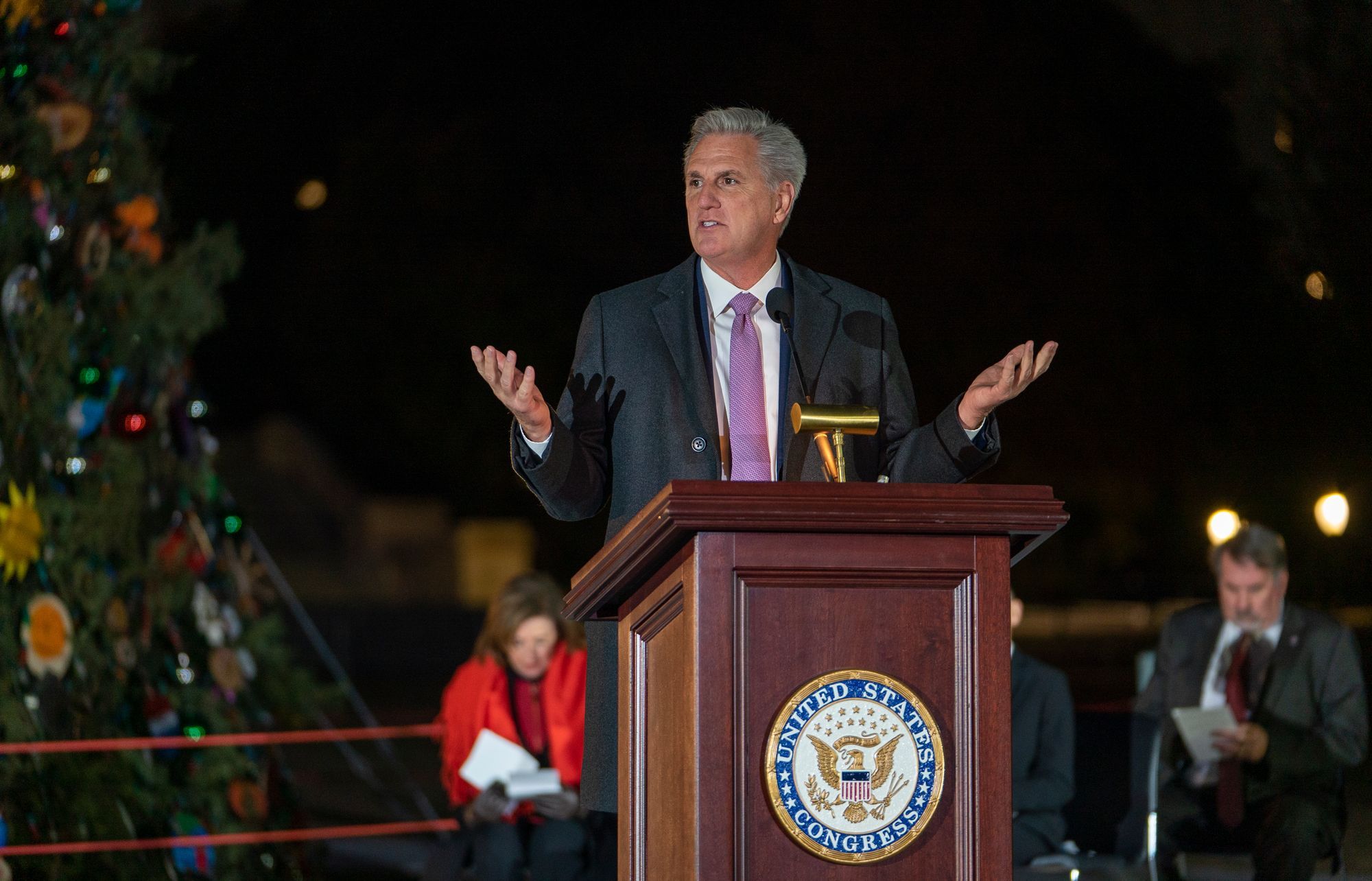 House Speaker Kevin McCarthy (R-CA) surprised everyone by avoiding a government shutdown. Image: Tanya E. Flores