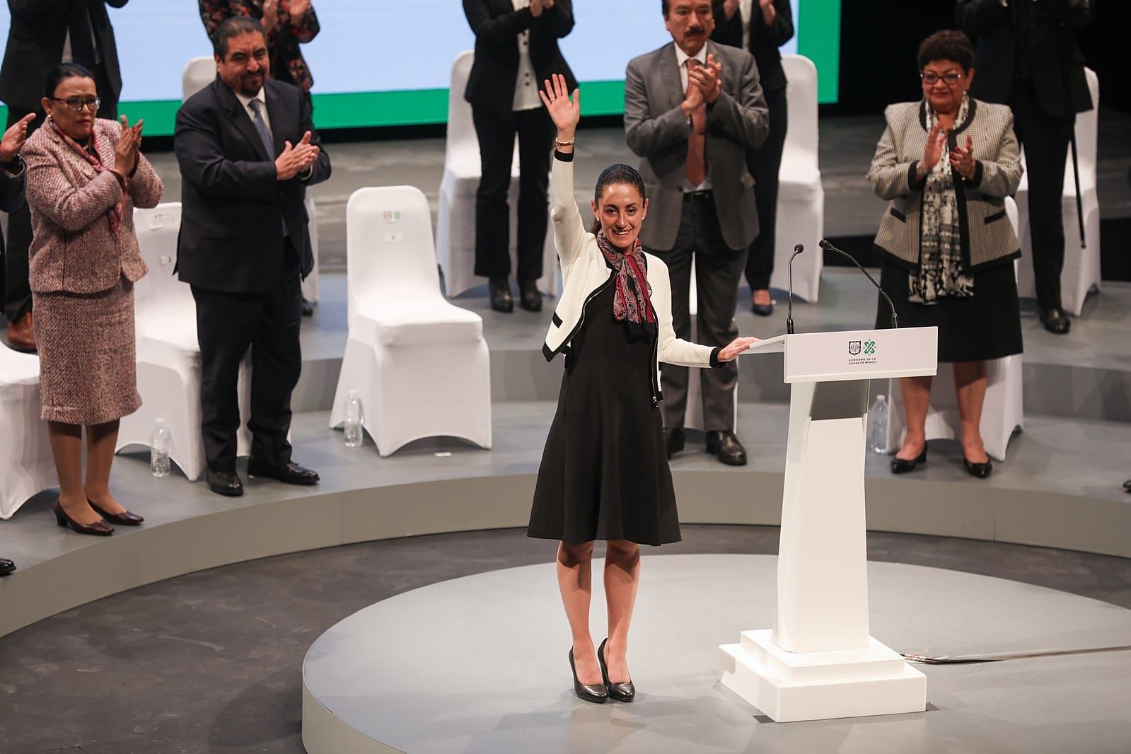 Claudia Sheinbaum, Mexico's new president, speaking in 2018. Image: EneasMx / Wikkicommons