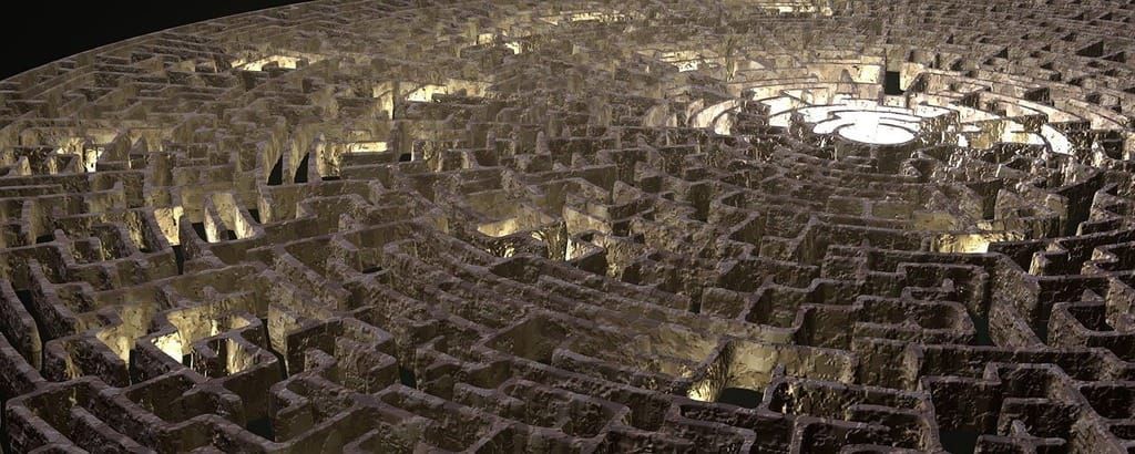 Circular maze | Picryl
