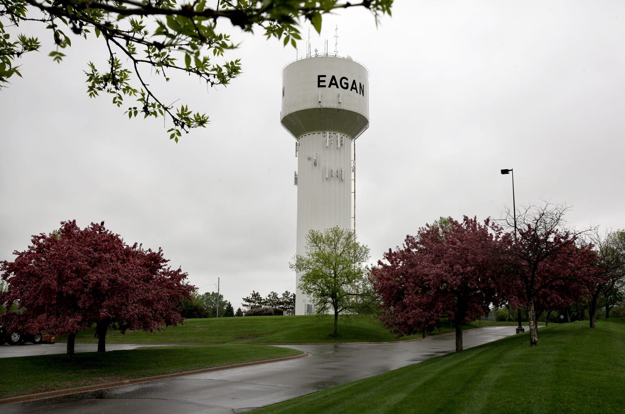 A water tower in Eagan, Minnesota | Joel Koyama/Minneapolis Star Tribune/TNS via ZUMA Wire