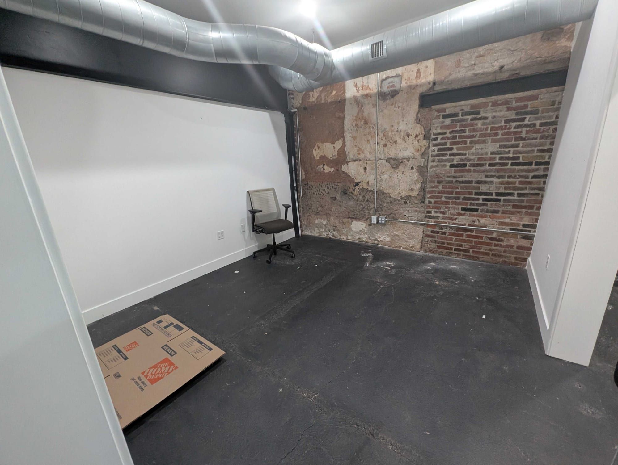 A picture of our empty Philadelphia office, which we vacated this month | Photo: Audrey Moorehead