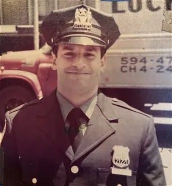 Claudia's dad on the day of his police academy graduation | Photo from Claudia Dimuro