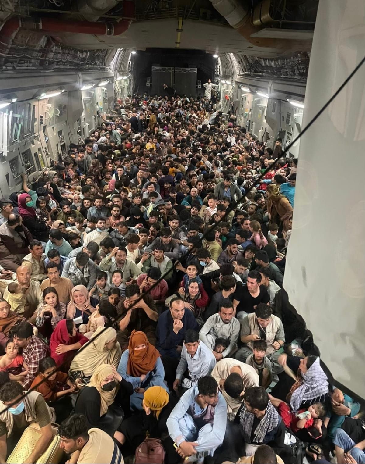 The Afghan refugees.