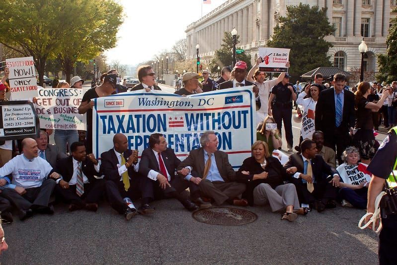 Washington D.C. becoming a state.