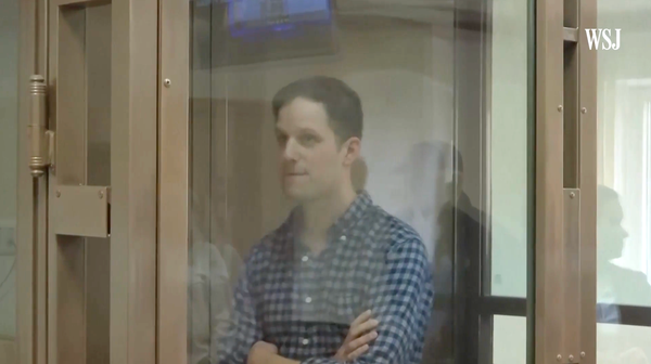 Russia's arrest of Evan Gershkovich.