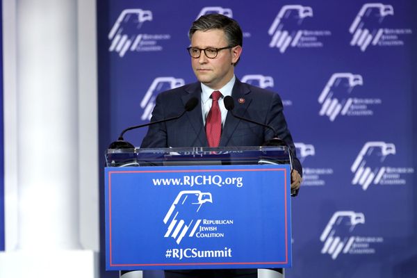 House Speaker Mike Johnson (R-LA) ushered in his first short-term funding bill. Image: Gage Skidmore