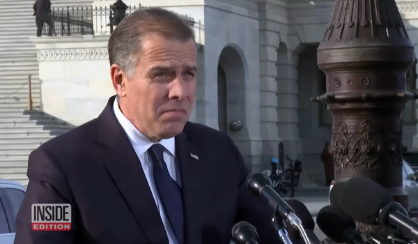 Screenshot of Hunter Biden presser | Inside Edition