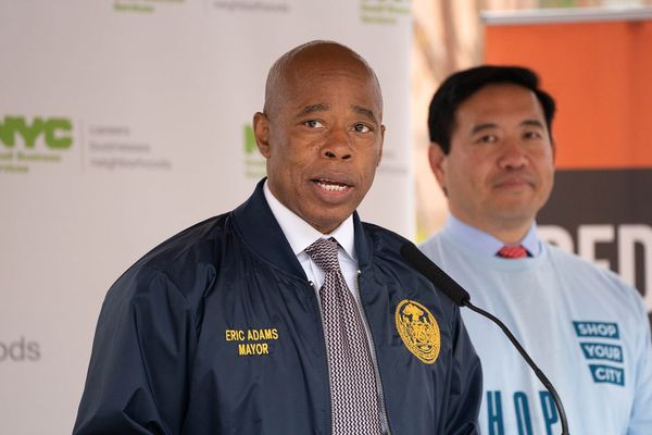 New York City Mayor Eric Adams speaking at an event in 2022. Image: Anthony Quintano / Wikicommons