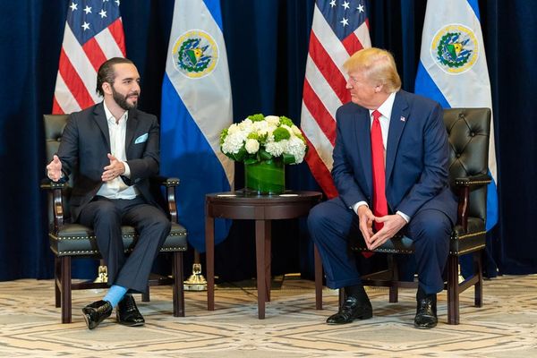 President Trump with El Salvador President Nayib Bukele in New York City in 2019 | Trump White House, Flickr