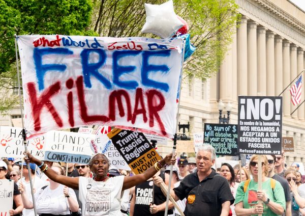 March for Kilmar Abrego Garcia in Washington, D.C. — April, 2025 | Victoria Pickering, Flickr