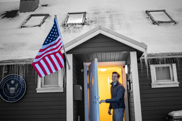 The U.S. Consulate in Nuuk, Greenland