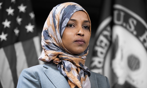Rep. Ilhan Omar (D-MN) in the Capitol Visitor Center — January 13, 2026