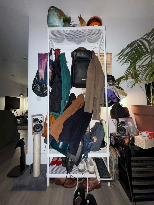 Don't look at this Coat rack