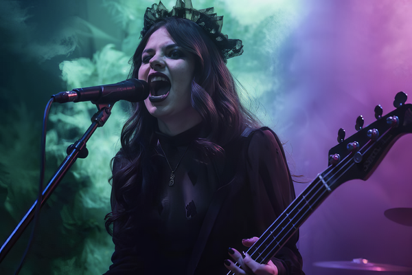 Rachael: The Bass Enchantress Weaving Melodies from the Abyss